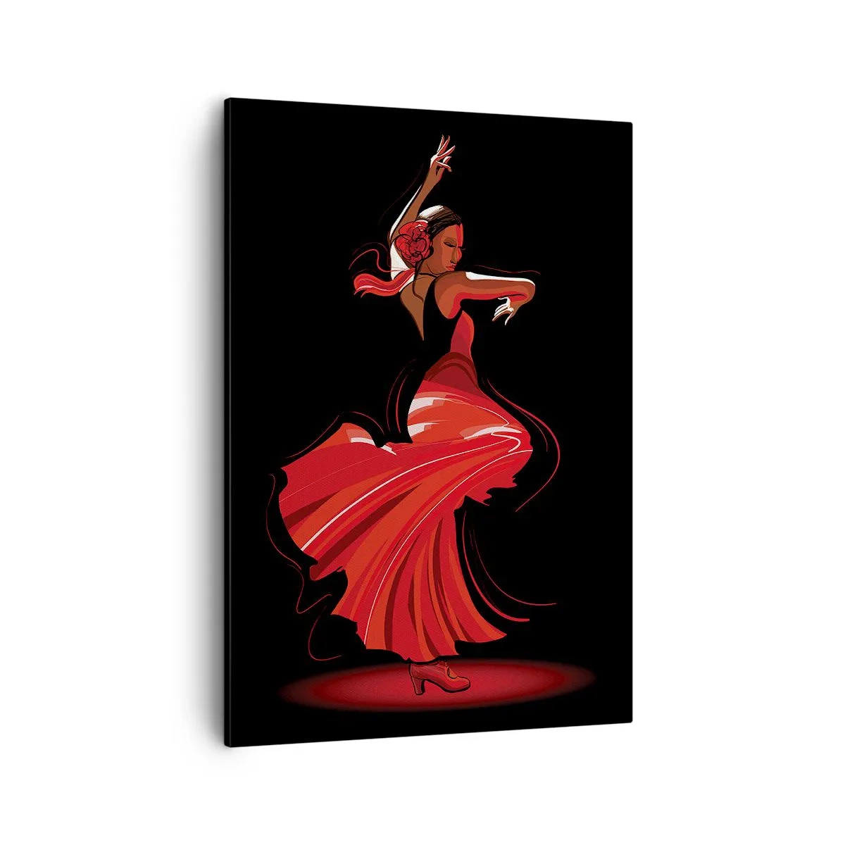 Obraz na plátne - Horúca duša flamenco - 50x70 cm