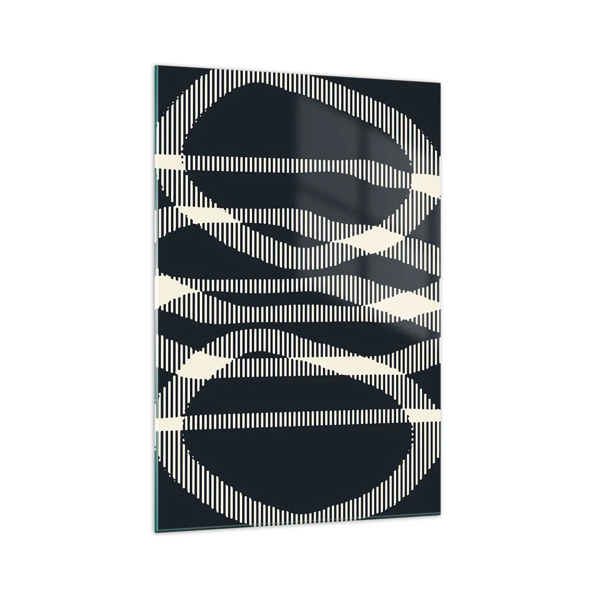 Obraz na skle - Pokus o prelomenie temnoty - 70x100 cm