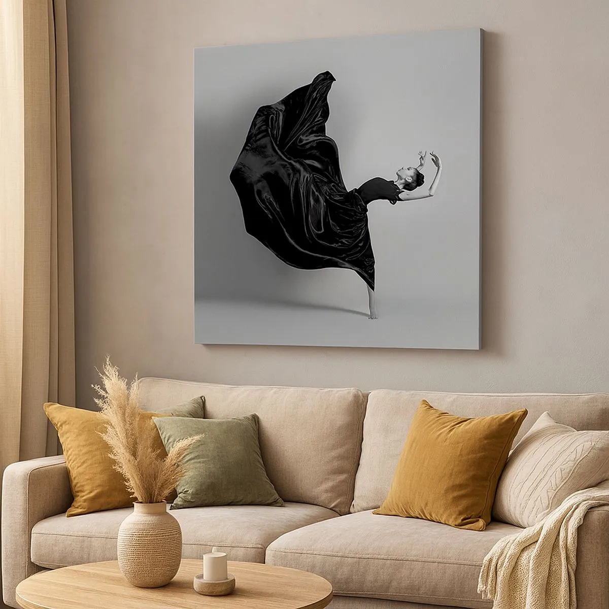 Obraz na plátne - Okrídlený hudbou - 30x30 cm