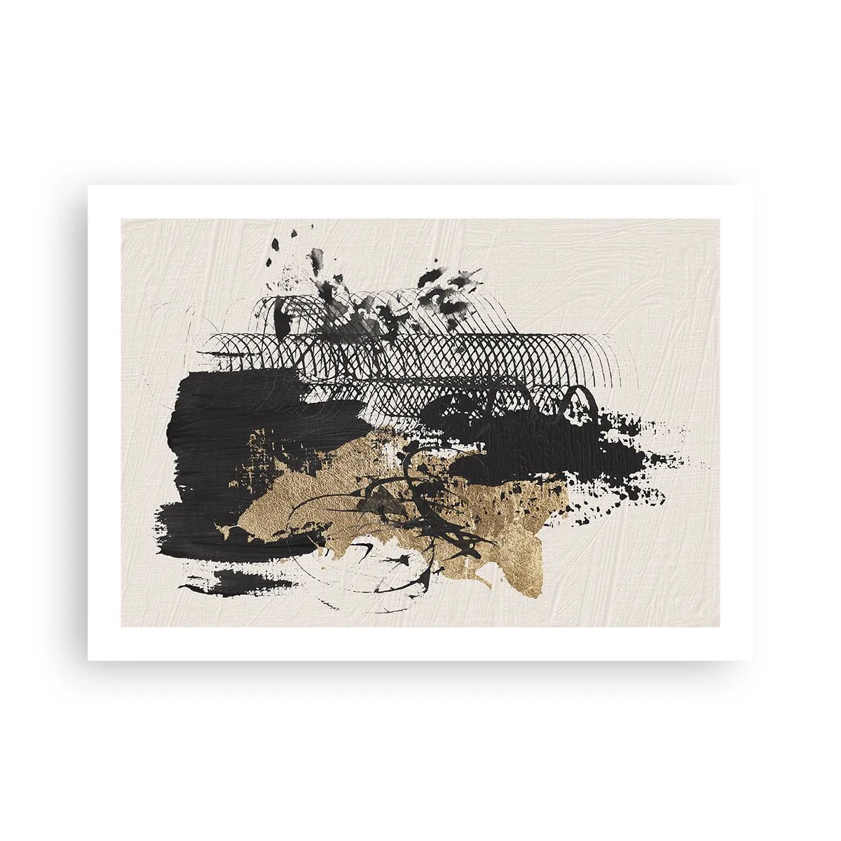 Plagát - Kompozícia s vášňou - 70x50 cm