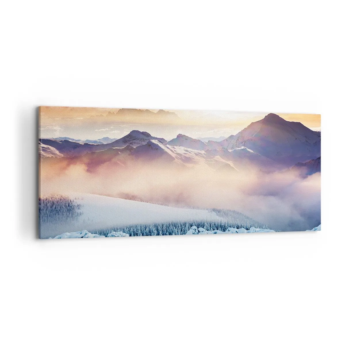 Obraz na plátne - Sila a čistota prírody - 120x50 cm