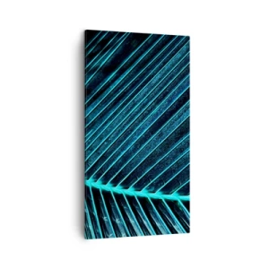 Obraz na plátne - Textúra zelene - 45x80 cm