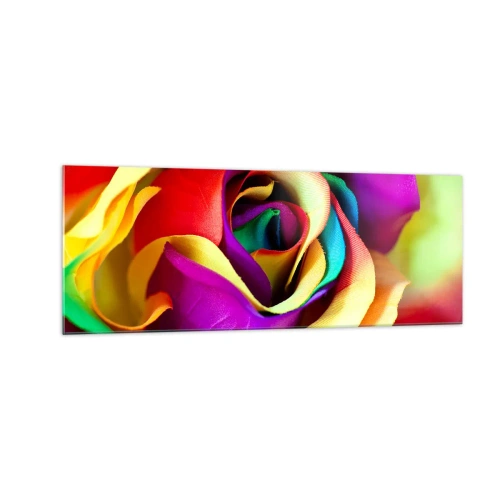 Obraz na skle - To nie je možné - 140x50 cm