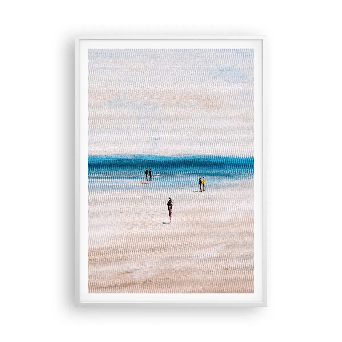 Plagát v bielom ráme - Prirodzená potreba - 70x100 cm