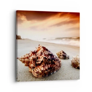 Obraz na plátne - Vyhnankyne vĺn - 30x30 cm