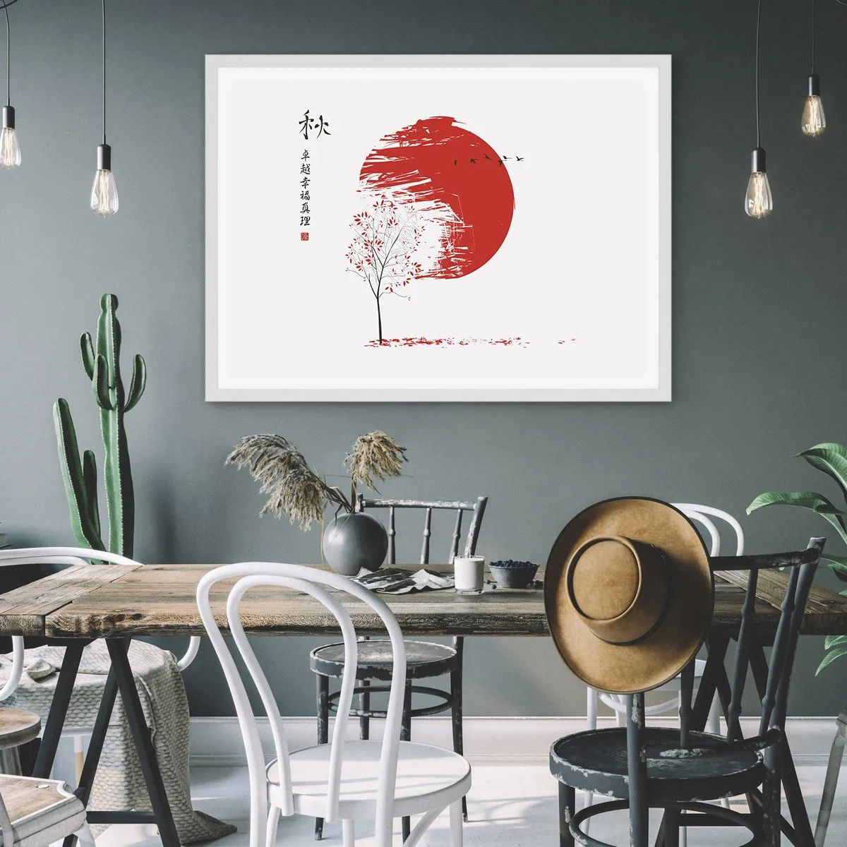 Plagát v bielom ráme - Poznáte túto krajinu? - 100x70 cm