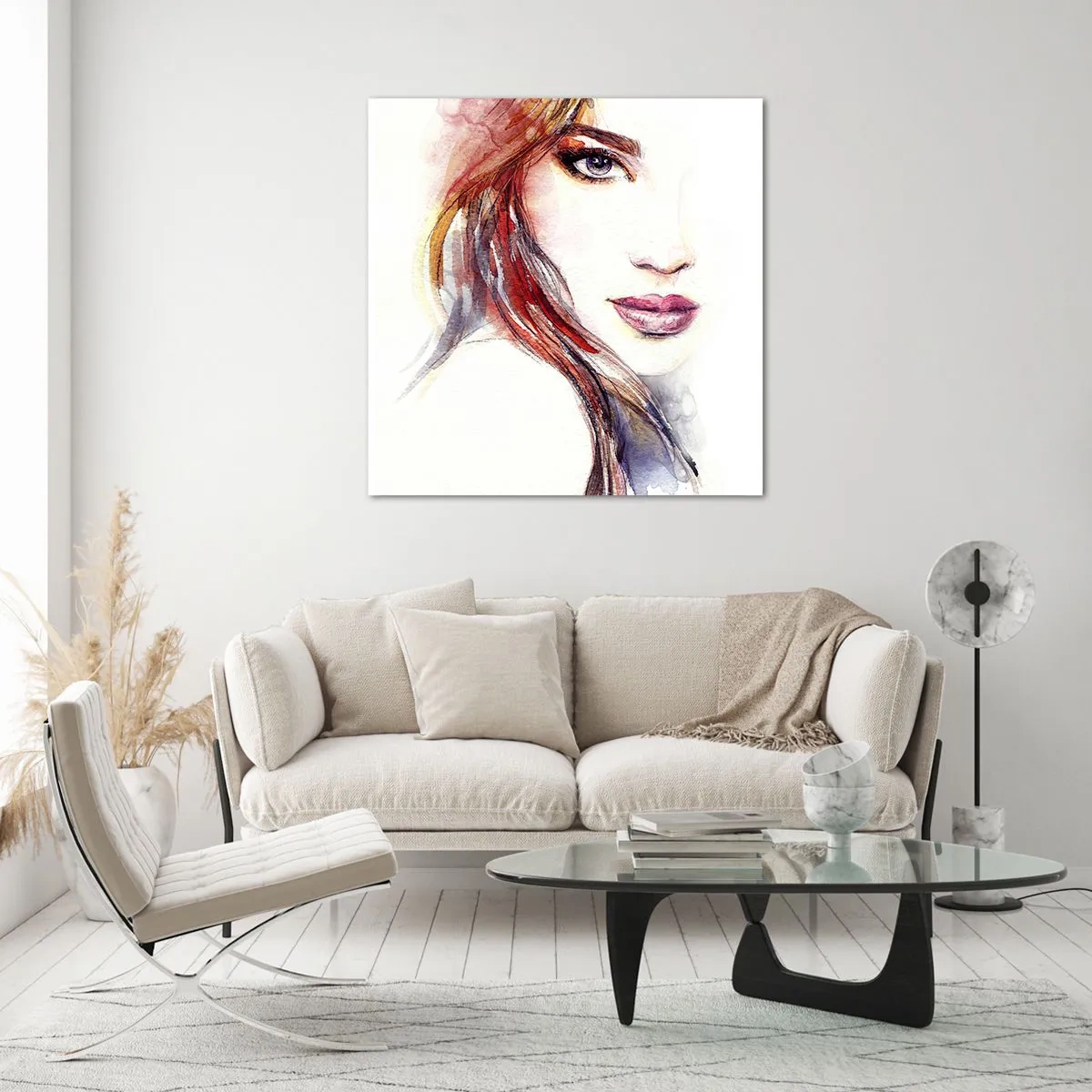 Obraz na skle - Vademecum - poď so mnou - 60x60 cm