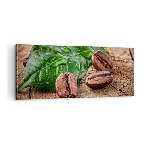Obraz na plátne - Najskutočnejšia a čierna - 100x40 cm