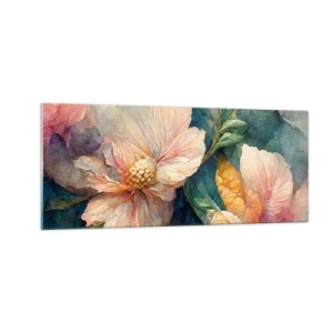 Obraz na skle - Číra subtílnosť - 100x40 cm