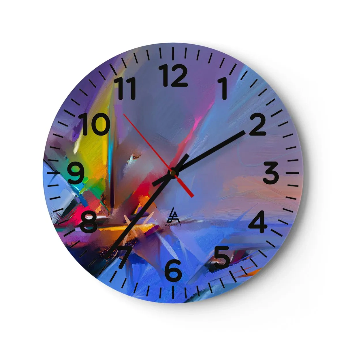 Nástenné hodiny - Preletela ako vták - 30x30 cm