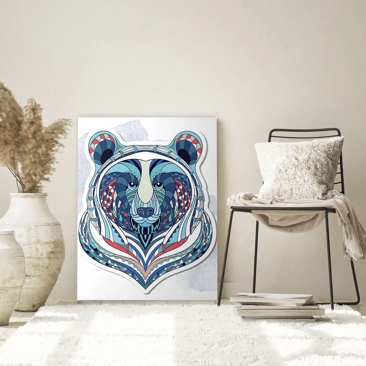 Obraz na skle - Eviva Grenlandia! - 50x70 cm
