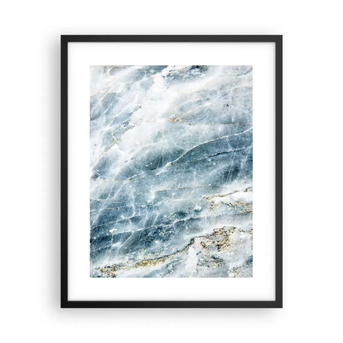 Plagát v čiernom ráme - Ľadový svet - 40x50 cm