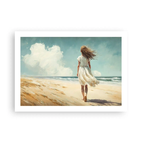 Plagát - Smerom ku slnku a vetru - 70x50 cm