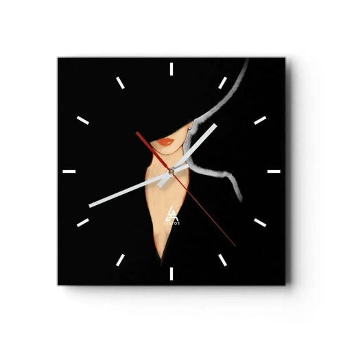 Nástenné hodiny - Elegancia a štýl - 30x30 cm