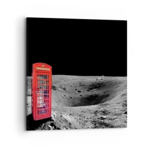 Obraz na plátne - Kozmický žart - 70x70 cm