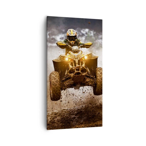 Obraz na plátne - No risk no fun - 55x100 cm