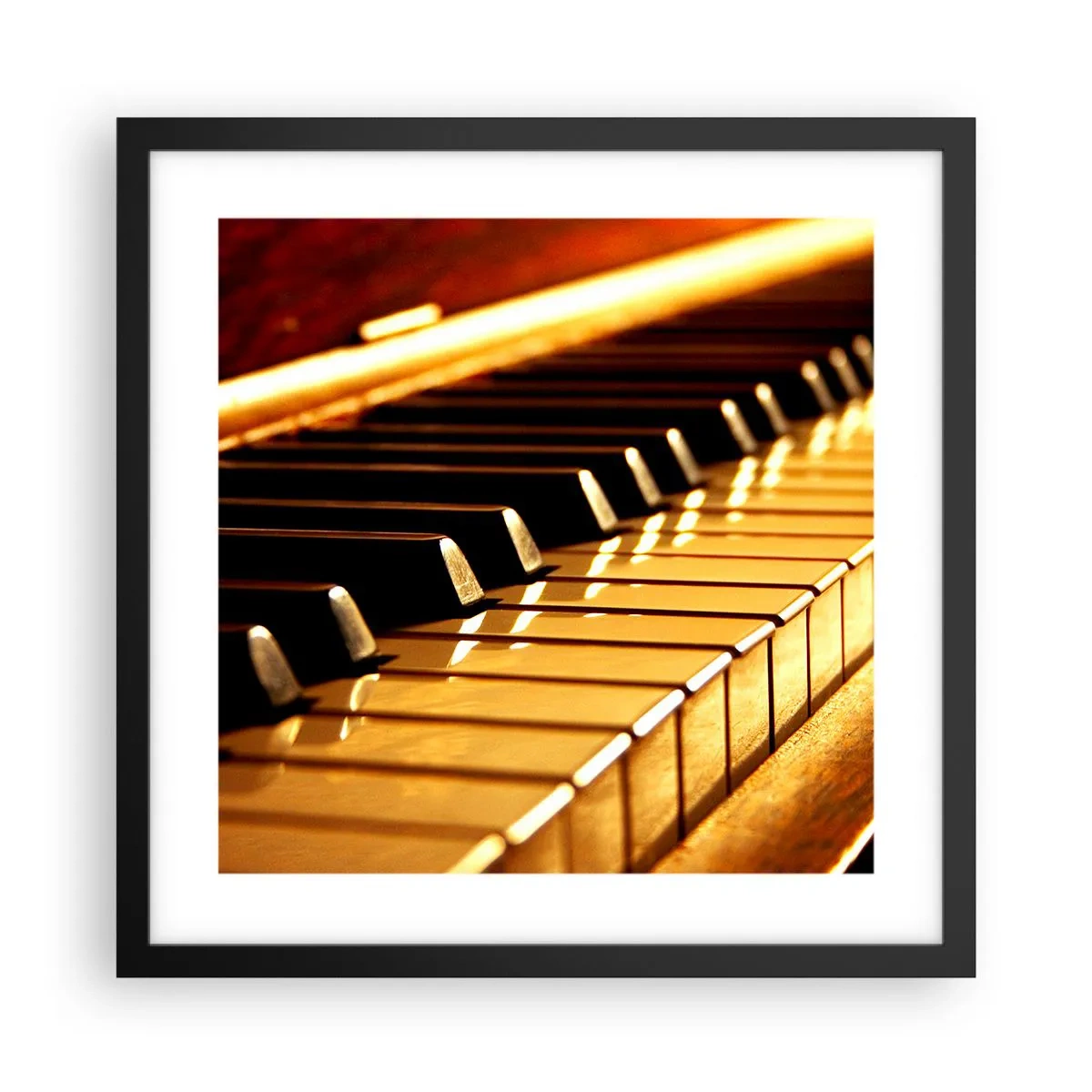 Plagát v čiernom ráme - Neobmedzené možnosti - 40x40 cm