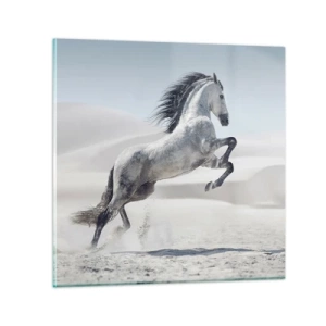 Obraz na skle - Arabské knieža - 40x40 cm