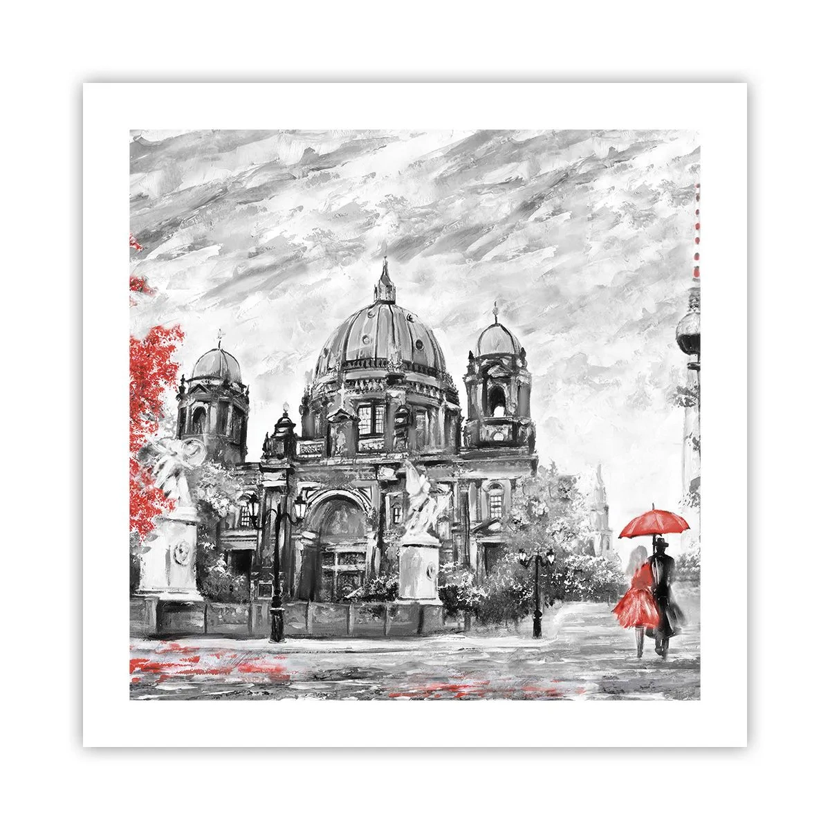 Plagát - Berlínske stretnutie - 50x50 cm