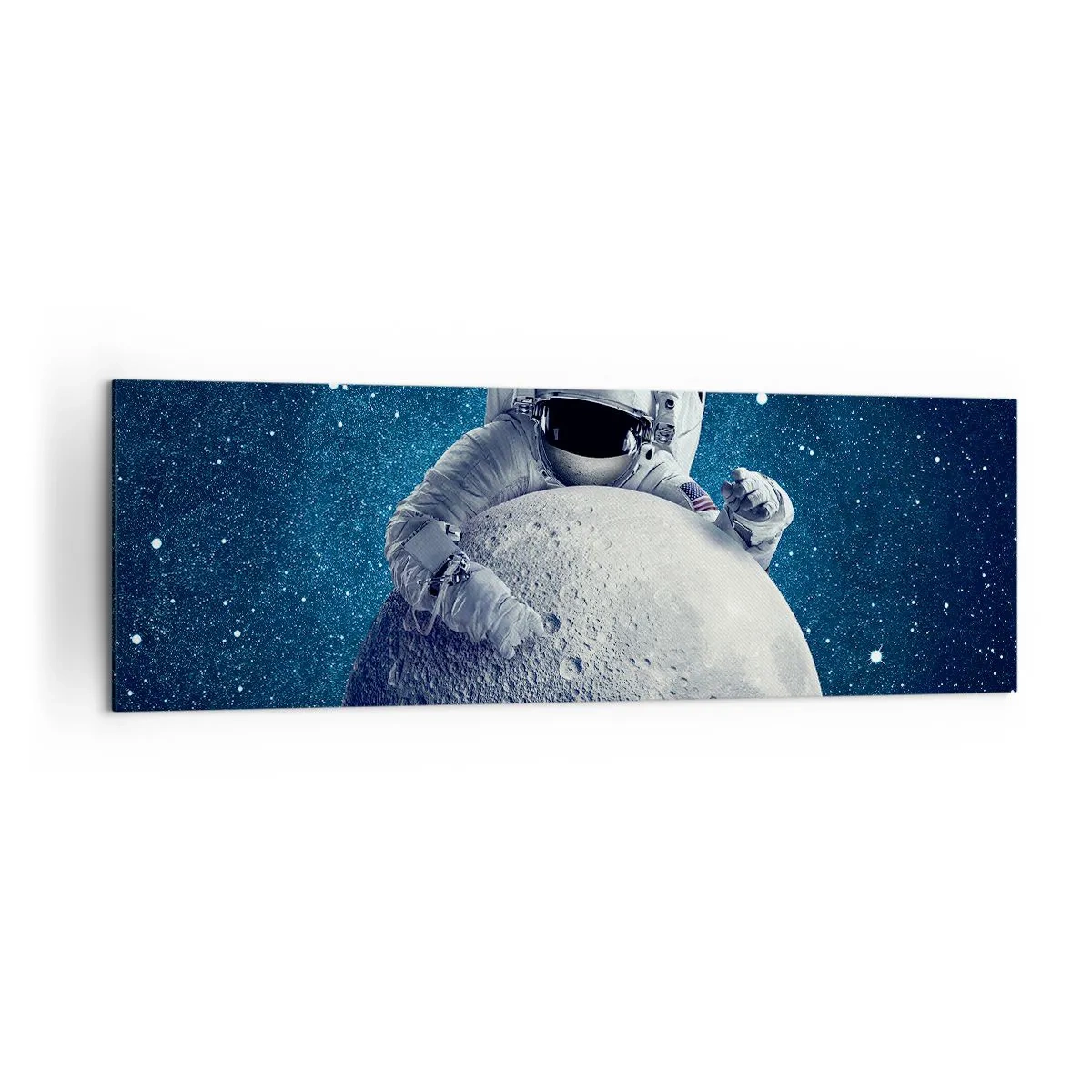 Obraz na plátne - Vesmírny vtipkár - 160x50 cm