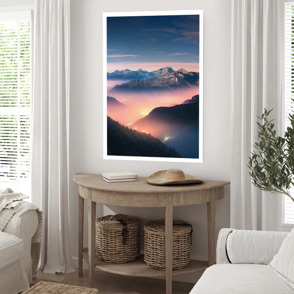 Plagát - Svetlo v údoliach - 61x91 cm