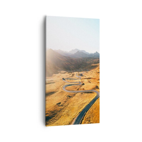 Obraz na plátne - V zlatom údolí - 55x100 cm