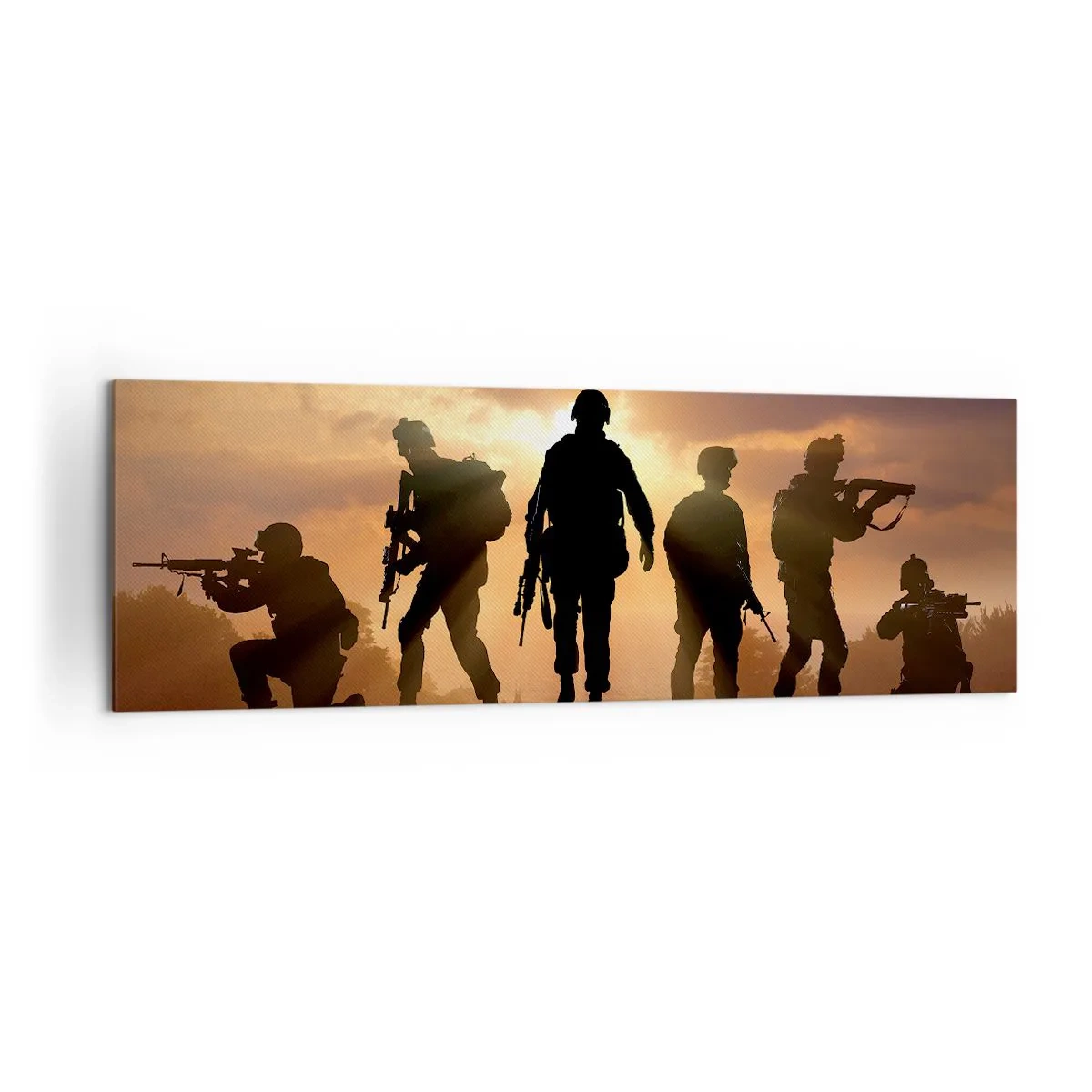 Obraz na plátne - Brothers in arms - 160x50 cm