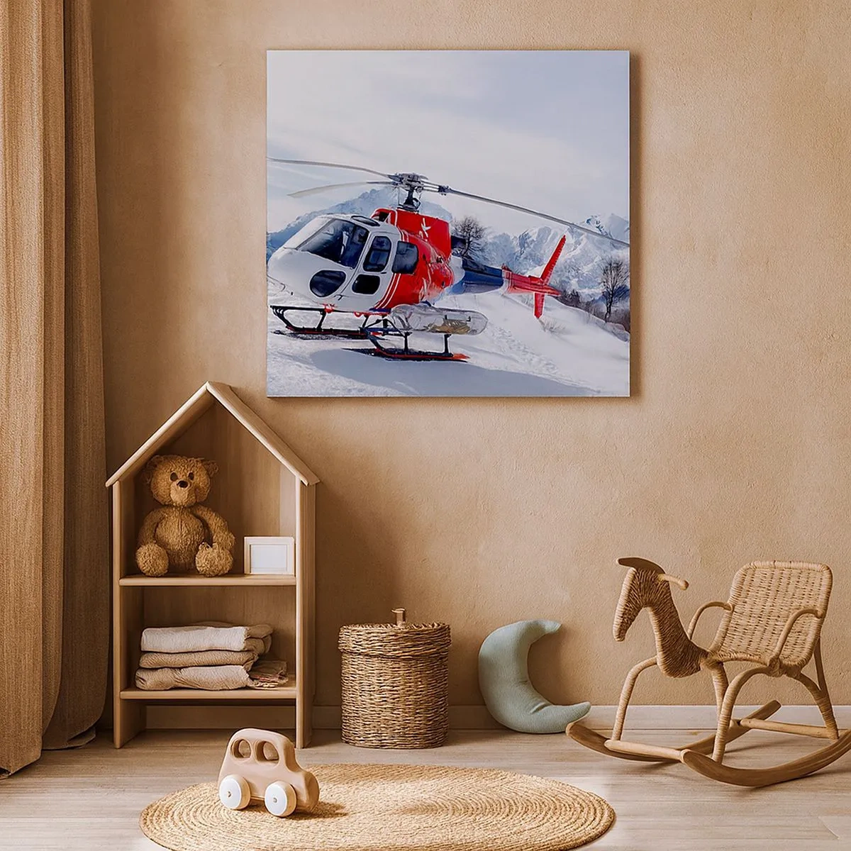 Obraz na plátne - Vždy pripravený - 30x30 cm