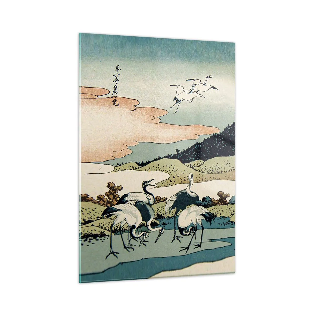 Obraz na skle - V japonskom duchu - 50x70 cm