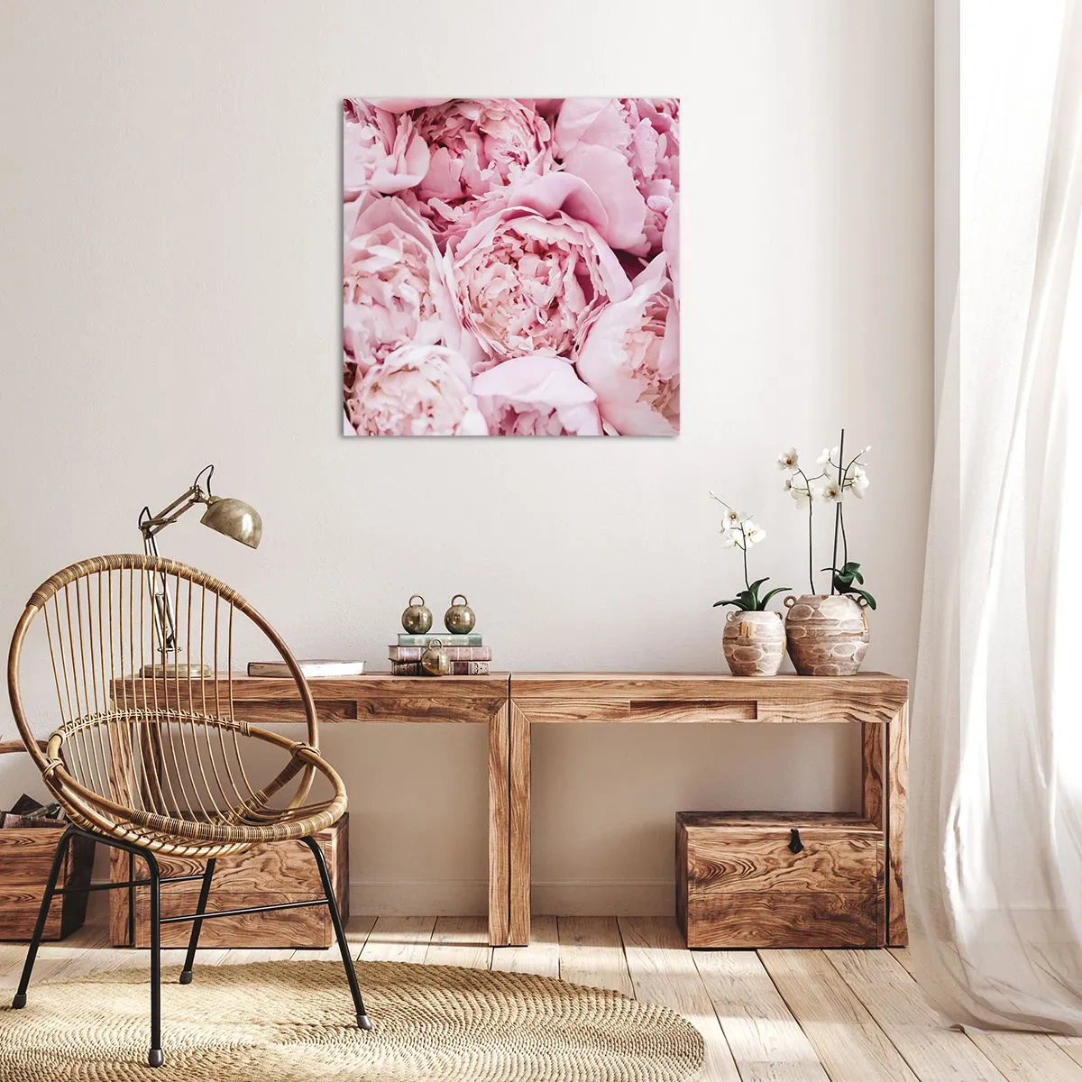 Obraz na plátne - Pritúlené a voňavé - 70x70 cm