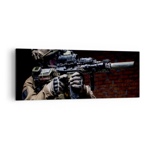 Obraz na plátne - Vražedne účinný - 140x50 cm