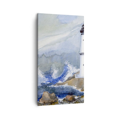 Obraz na plátne - Proti tme a hromobitiu - 45x80 cm