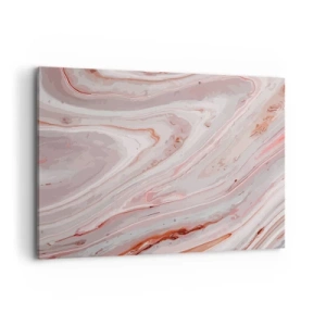 Obraz na plátne - Tekutá ružová - 120x80 cm