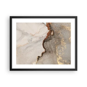 Plagát v čiernom ráme - Na hranici farieb - 50x40 cm