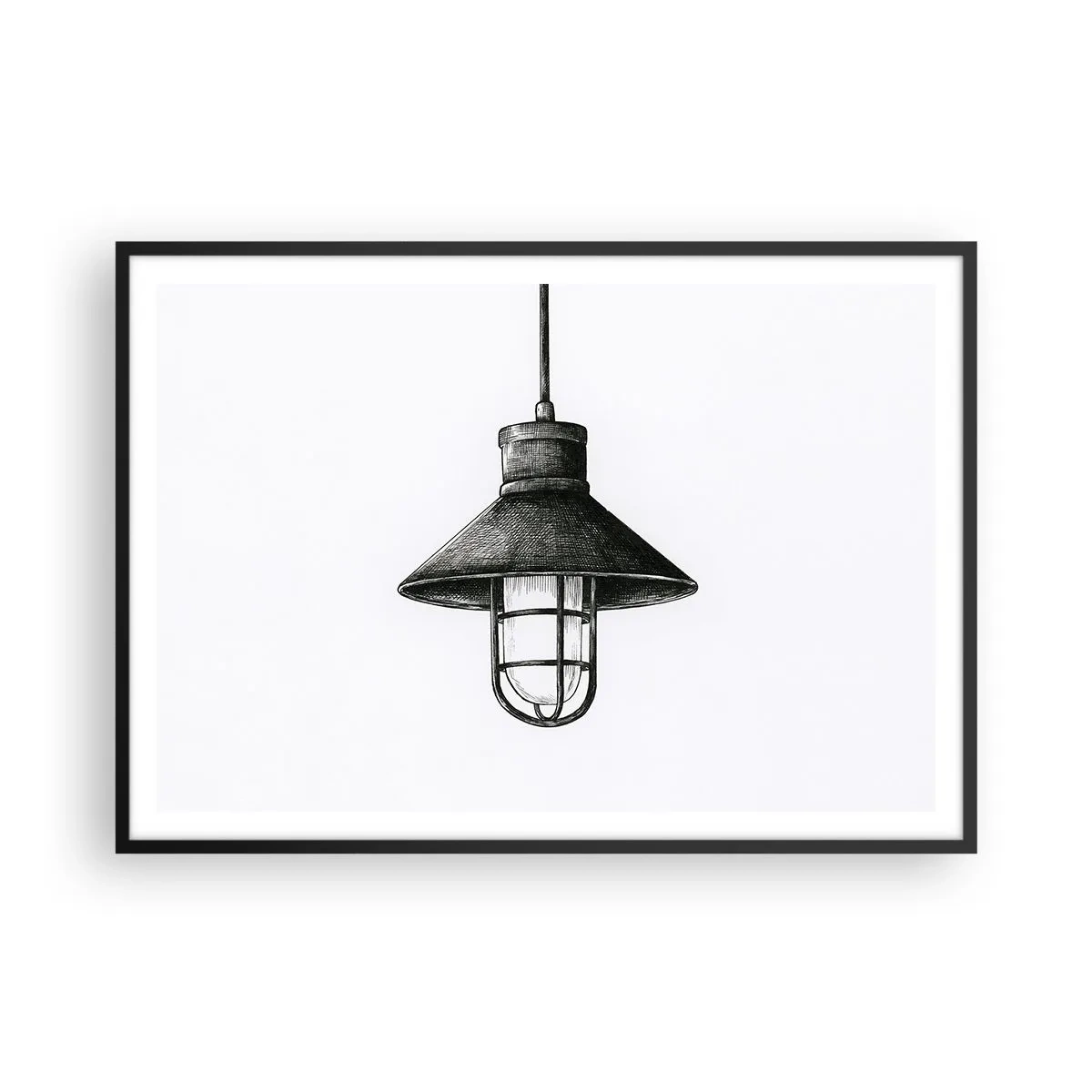 Plagát v čiernom ráme - Ako pred rokmi… - 100x70 cm