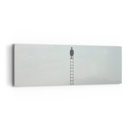 Obraz na plátne - Povzniesť sa nad to - 90x30 cm