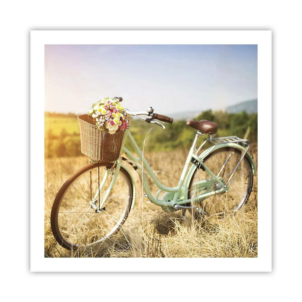 Plagát - Chvíľu tu zostanem - 60x60 cm