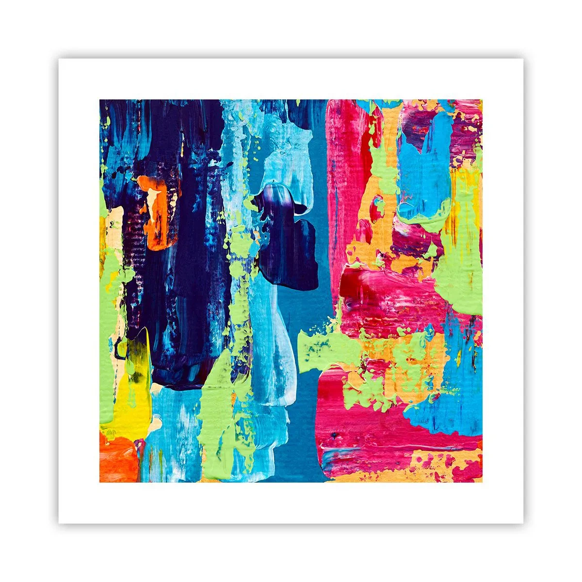 Plagát - Život je krásny! - 40x40 cm