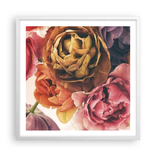 Plagát v bielom ráme - Oslava života - 60x60 cm