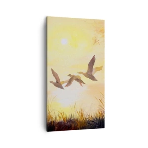 Obraz na plátne - Začiatok ďalekej cesty - 45x80 cm
