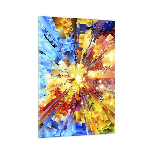 Obraz na skle - In medias res - 50x70 cm