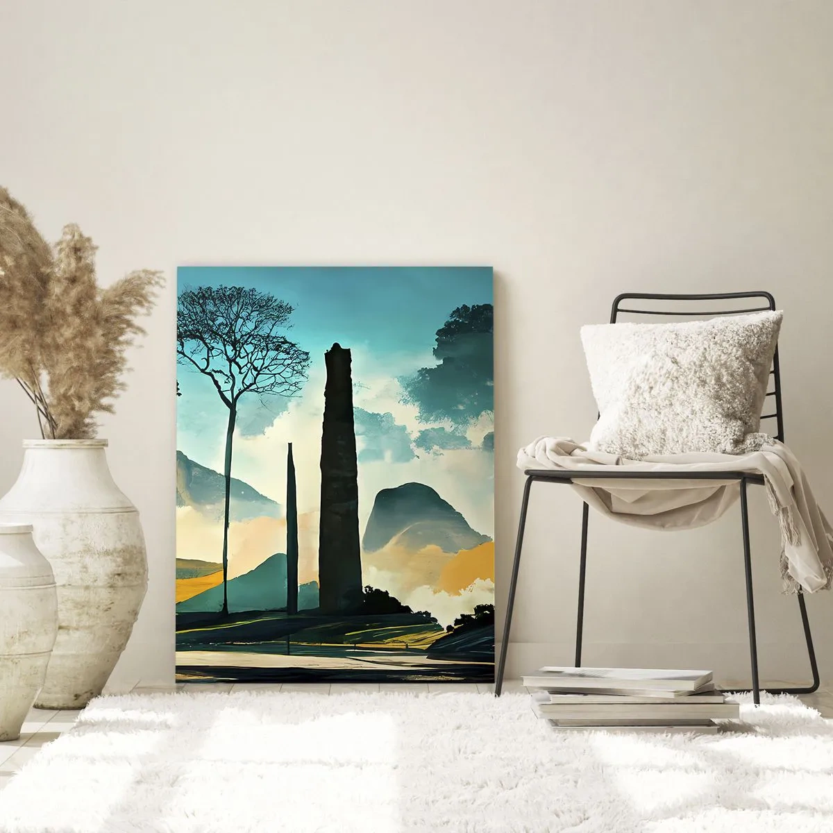 Obraz na skle - Vyššie a vyššie - 50x70 cm
