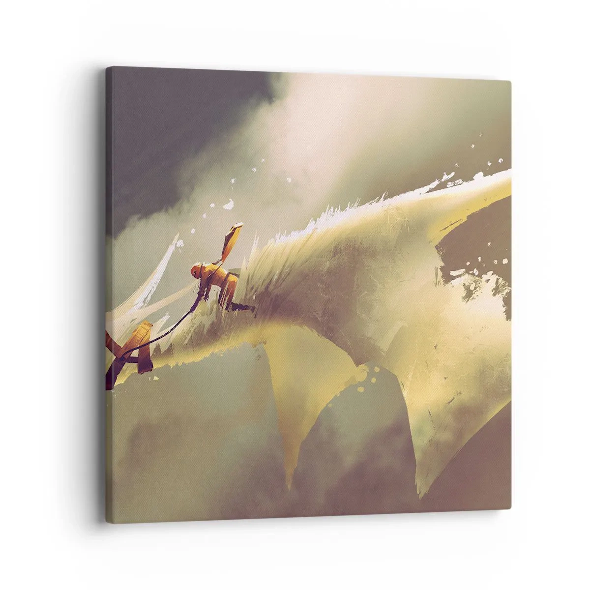 Obraz na plátne - Zachrániť svet - 40x40 cm