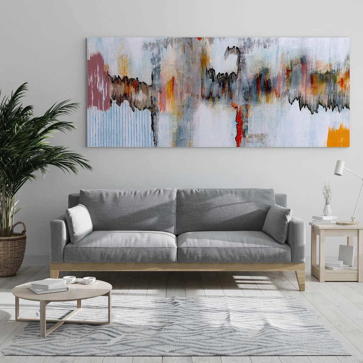Obraz na skle - Paličkou po vode - 120x50 cm