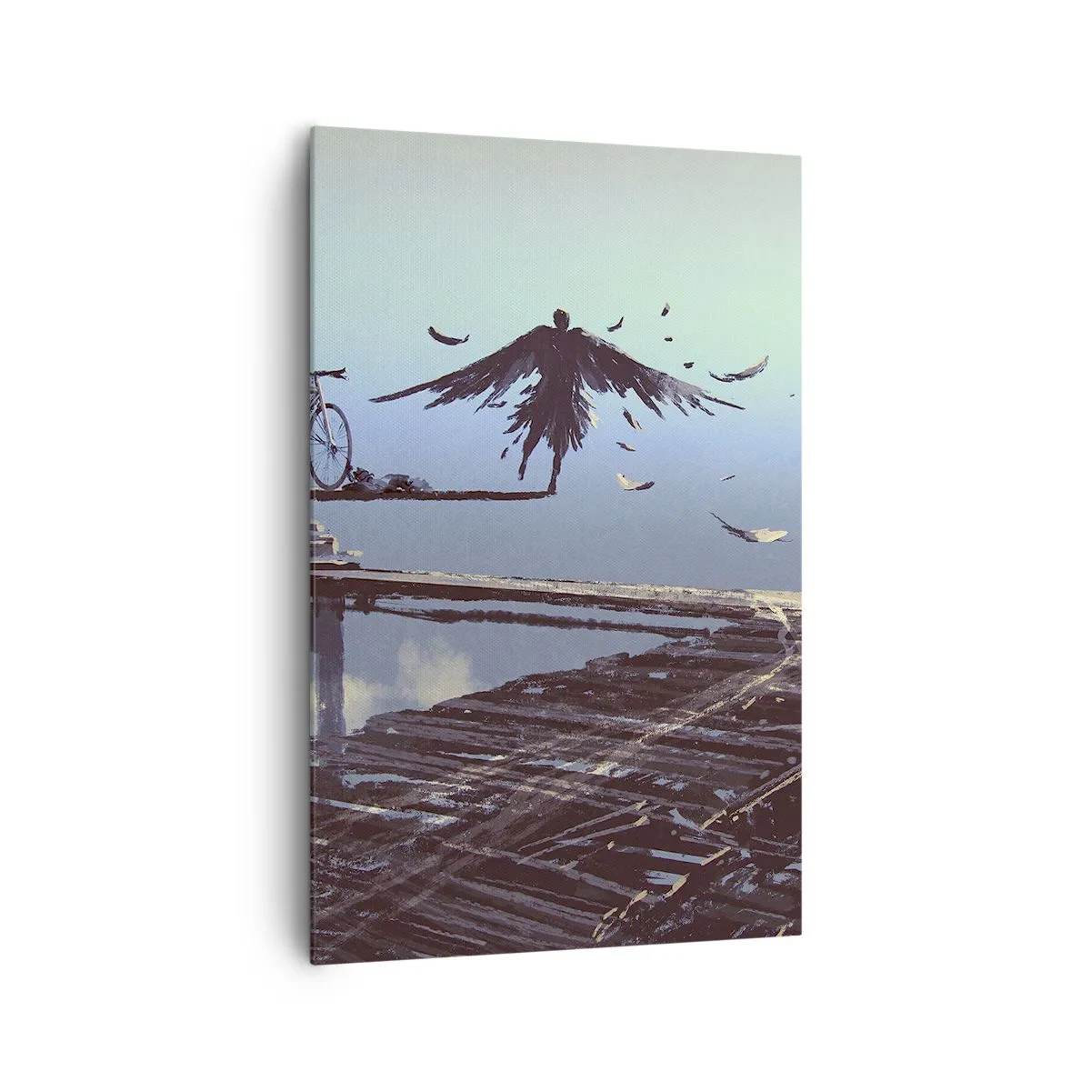 Obraz na plátne - Ikaros večne živý - 80x120 cm