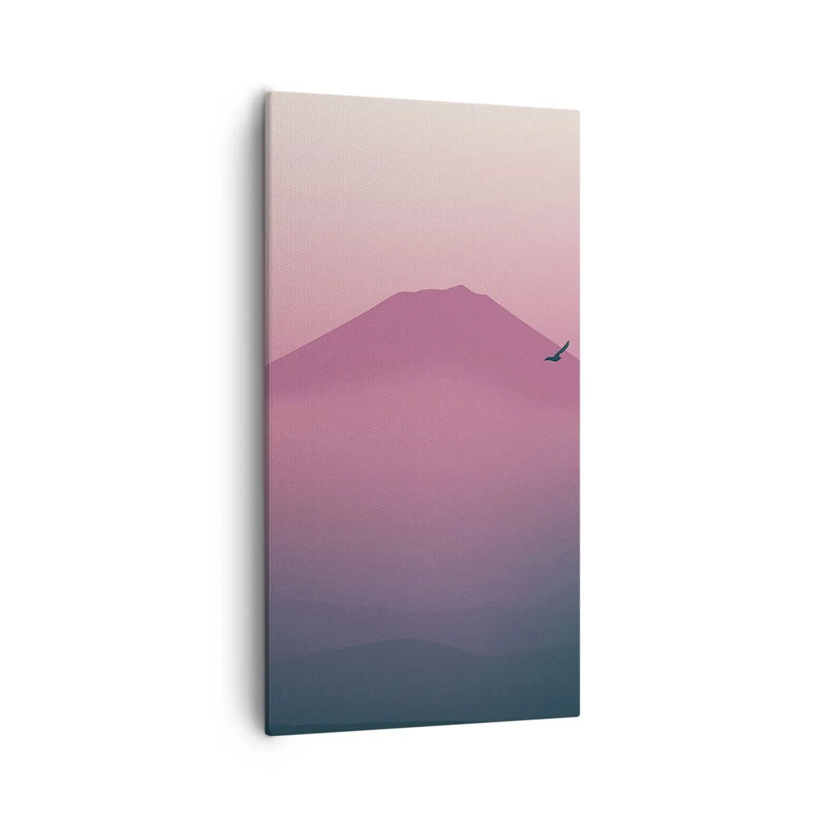 Obraz na plátne - Pútnici nad oblakmi - 55x100 cm