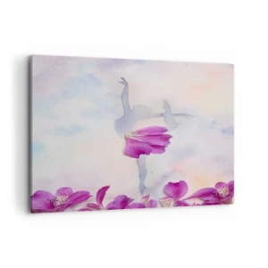 Obraz na plátne - Jemná ako kvetina - 120x80 cm