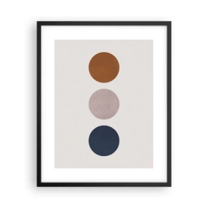 Plagát v čiernom ráme - Symbol dokonalosti - 40x50 cm