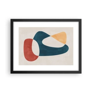 Plagát v čiernom ráme - Vplyvy a metamorfózy - 40x30 cm