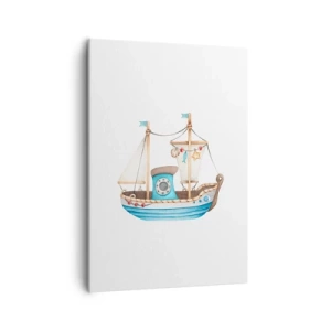 Obraz na plátne - Ahoj, dobrodružstvo! - 50x70 cm